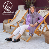 صندل زنانه نایک استایل مدل لژدار مشکی سوراخدار، راحت و تنفسپذیر
