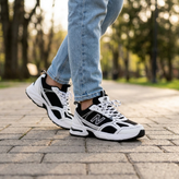 کفش اسپرت مردانه نیوبالانس (New Balance) مدل ترکیبی مش و چرم زیره طبی