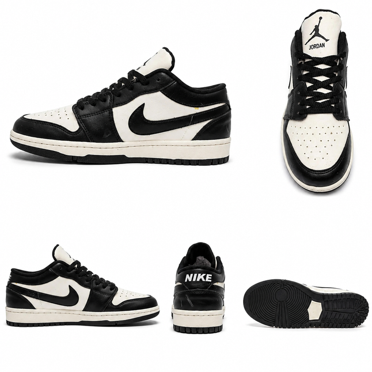 کفش اسپرت نایکی مدل Air Jordan 1 Low چرم کفی طبی