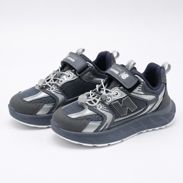 کفش اسپرت بچگانه نیوبالانس (New Balance) مدل راحتی با کفی طبی و بند تنظیمی