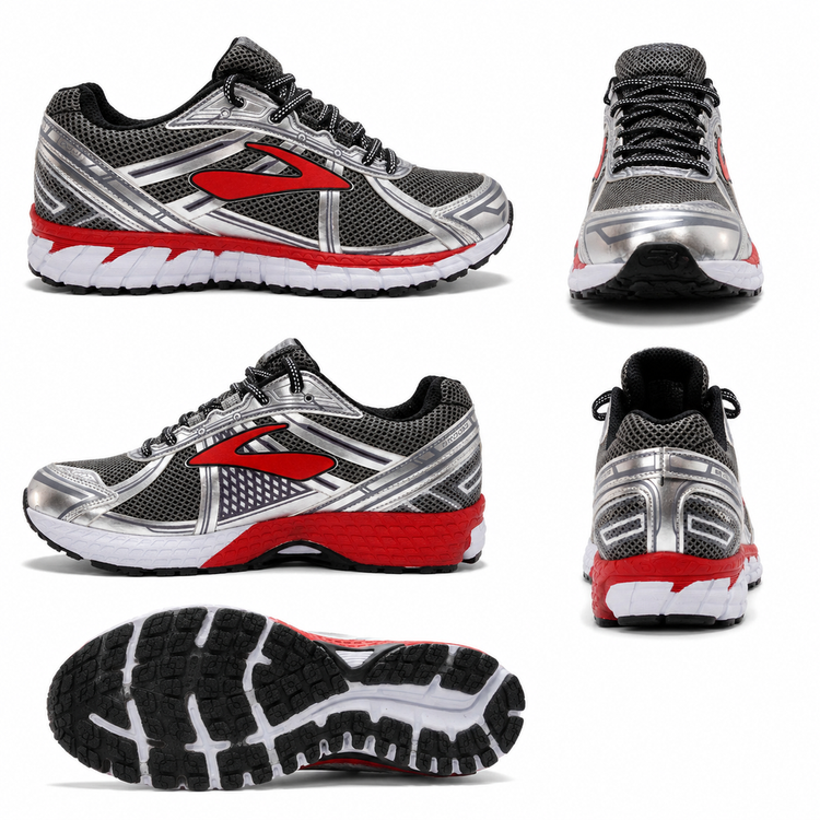 کفش کتانی مردانه بروکس مدل Adrenaline GTS 15 رانینگ و پیادهروی تور و چرم مصنوعی
