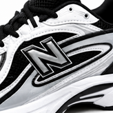 کفش کتانی مردانه نیوبالانس 530 مستر کوالیتی طرح سپهر New Balance سفید مشکی نقره ای